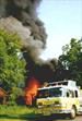 'Engine 1 is 10-23 with heavy fire showing...'
